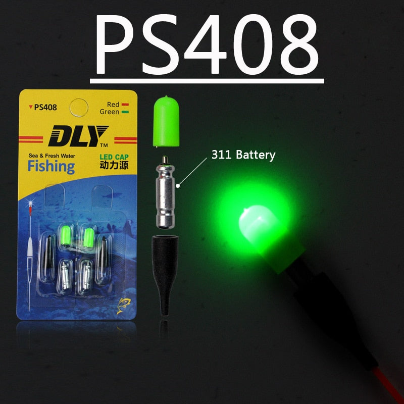 ICERIO 6PCS Electronic Light Sticks Night Fishing Float Rod Light Water Proof Fish Gathering Glow Lamp Lights Luminous Sticks
