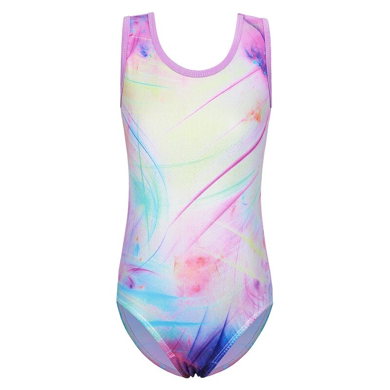 BAOHULU Sleeveless Girls Gymnastic Leotards Tank for 3-12y Kids Children Girl