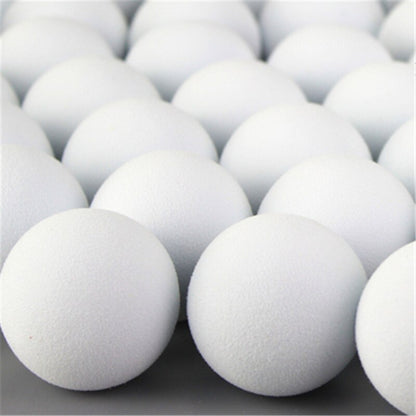 30pcs 42mm EVA Foam Golf Soft Sponge Monochrome Balls for Outdoor Golf Practice Balls for Golf/Tennis Training Solid 9 Colors