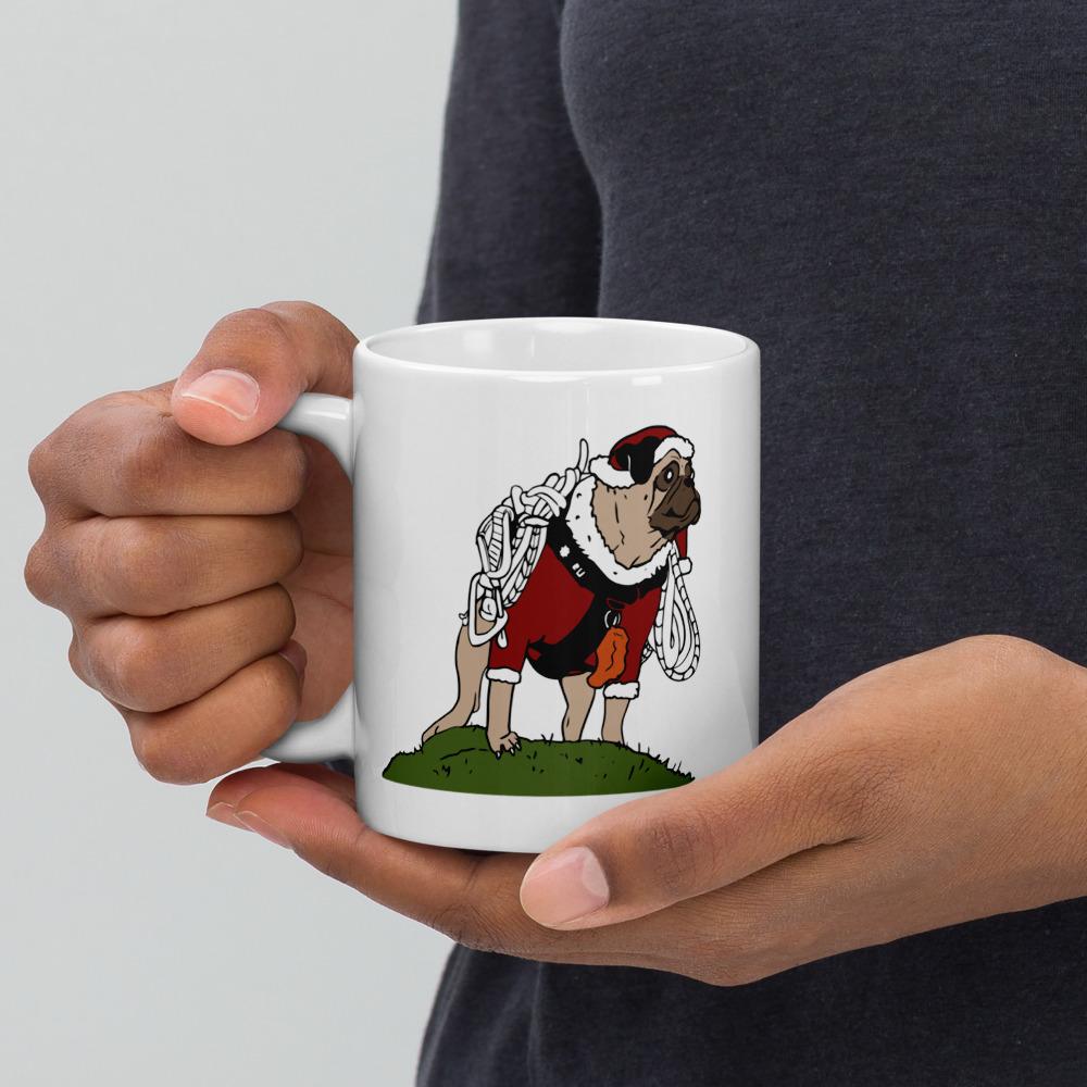 Vinny the Pug Christmas Mug #2