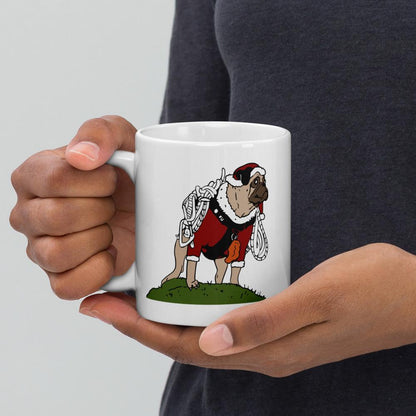 Vinny the Pug Christmas Mug #2