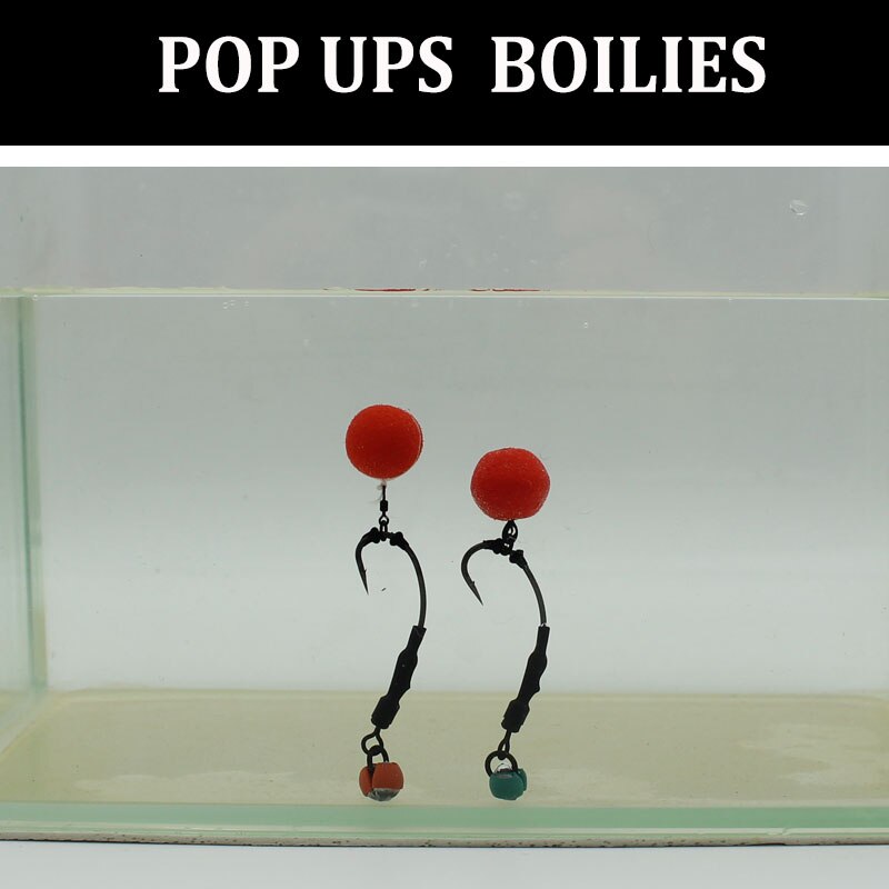 12/15pcs Carp Fishing Accessories Foam Boilies for Zig Rig Hair Chod Ronnie Rig Pop UP Boilies for Carp Fishing Tackle Equipment