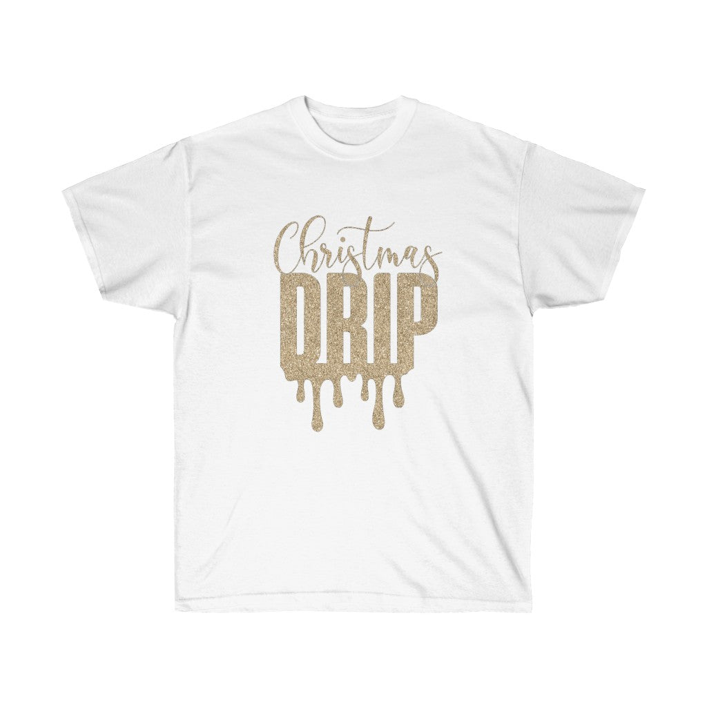Golden Dripping Christmas Drip