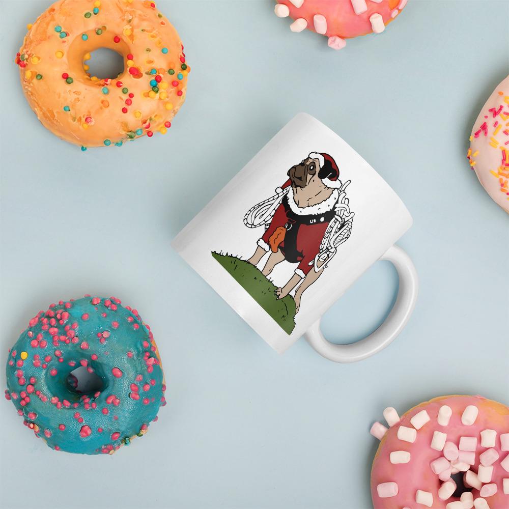 Vinny the Pug Christmas Mug #2