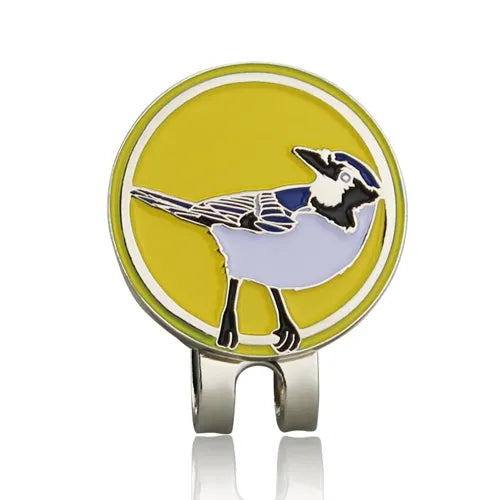 Golf Ball Mark With Golf Hat Clip Magnetic Alloy Birdie One Putt Eagle Tiger Cap Glove Design Golf Marker Men Women Drop Ship