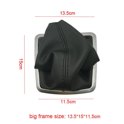 5/ 6 Speed Gear Shift Knob With Leather Boot for Ford Focus MK2 II FL 2005 2006 2007 2008 2009 2010 2011 2012 2013 2014