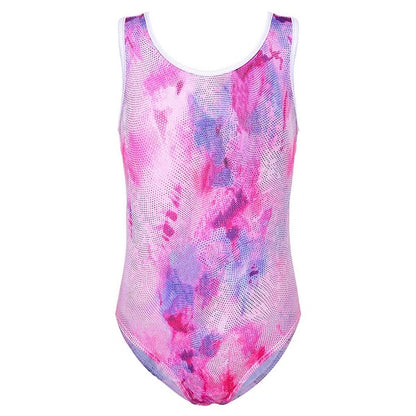 BAOHULU Sleeveless Girls Gymnastic Leotards Tank for 3-12y Kids Children Girl