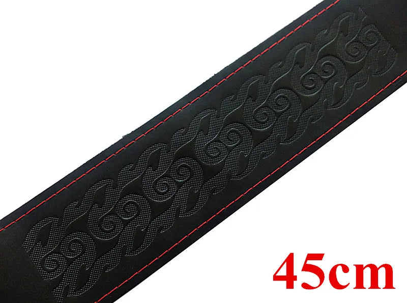 Truck Bus Car Steering Wheel Cover DIY 42/45/47/50cm Steering Wheel Wrap Braid on the Steering Wheel Leather Interior