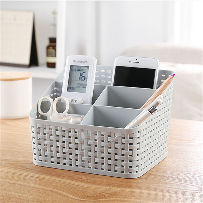 WBBOOMING Makeup Organizer Box for Cosmetics Desk Office Storage Skincare Case Lipstick Case Sundries Jewelry Organizer Box