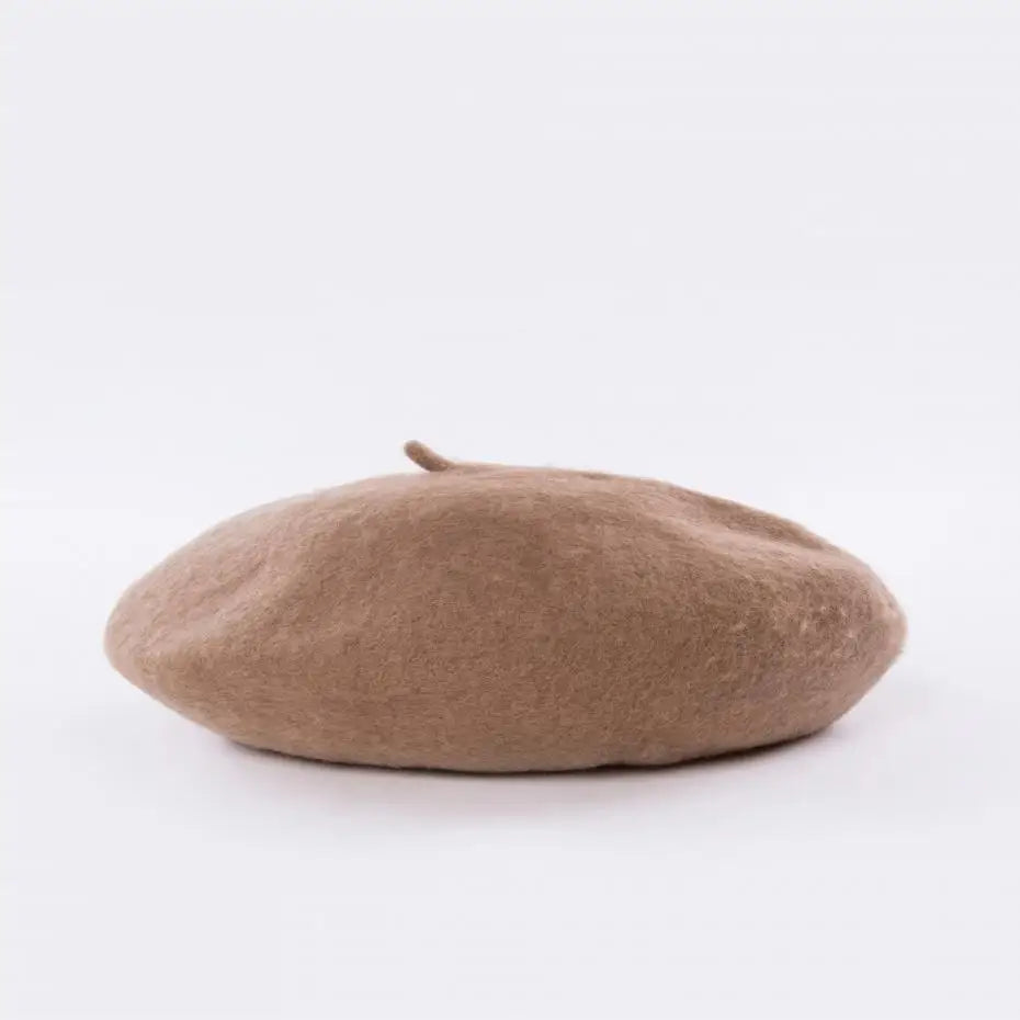 COKK Wool Beret Female Winter Hats for Women Flat Cap Knitted Hats Lady Girl Berets Hat Female Boina Bonnet Painter Hat Cap Hot