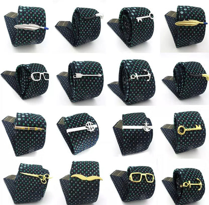 Men's Tie Clips 29 Designs Option Novel Superheroes Style Anchor Design Tie Pins