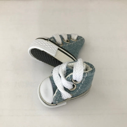1 Pair 3.5cm Doll Shoes for Blyth Licca Jb Doll Mini Shoes for Russian Doll Sneakers Shoes for 1/12 BJD Doll Doll Accessories