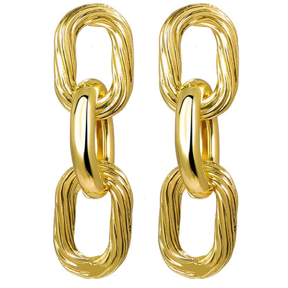 17KM New Vintage Earrings 2022 Geometric Shell Earrings for Women Girl BOHO Resin Drop Earrings Brincos Fashion Tortoise Jewelry