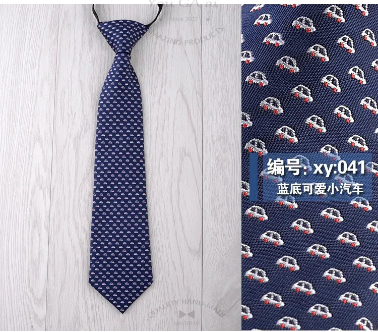 28*6cm Gravata Boys Girls Children's Tie School Class Dance Costume Accessories Band Cartoon Student Tie Necktie Neckcloth