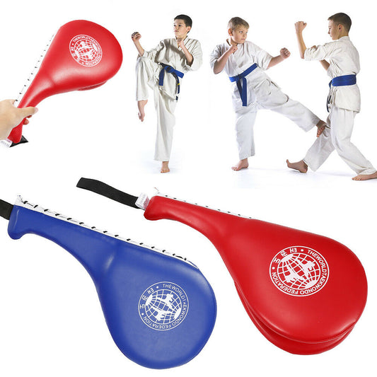 Children Taekwondo Kick Pad Target Karate Boxing Kids Training Practise Leather