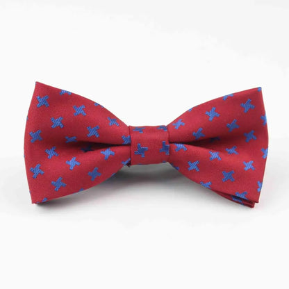Plaid Children Bowtie Polester Bowties Baby Kid Kids Classical Pet Striped Butterfly Bow Tie Elk Bike Umbrella Dog Car