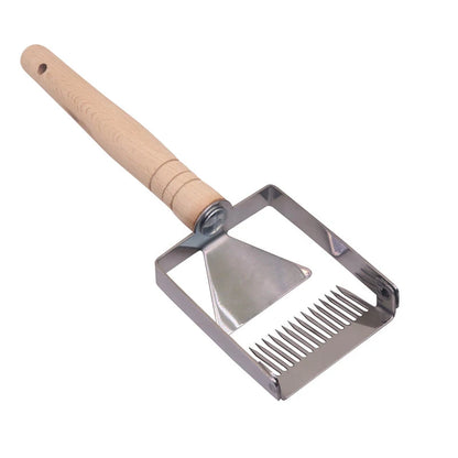 1 Pcs Standard Scraper Stainless Steel Bee Pollen Shovel Apiary Suit Beekeeper Beekeeping Tools Honey Bee Hives Equipment