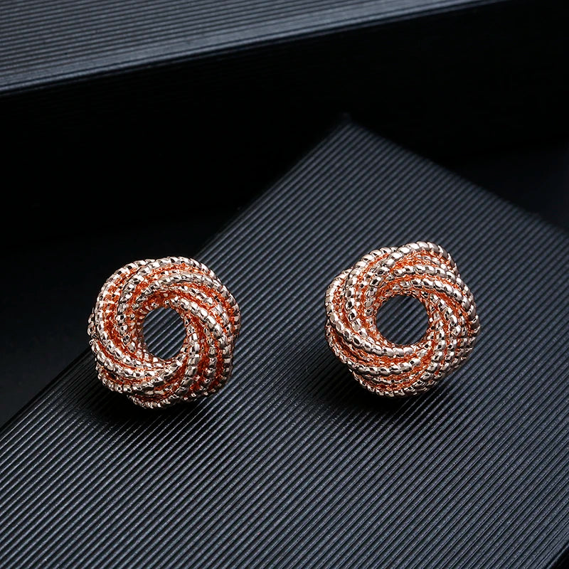 ZA Metal Maxi Statement Vintage Clip on Earrings Without Piercing  for Women Earrings Party Jewelry
