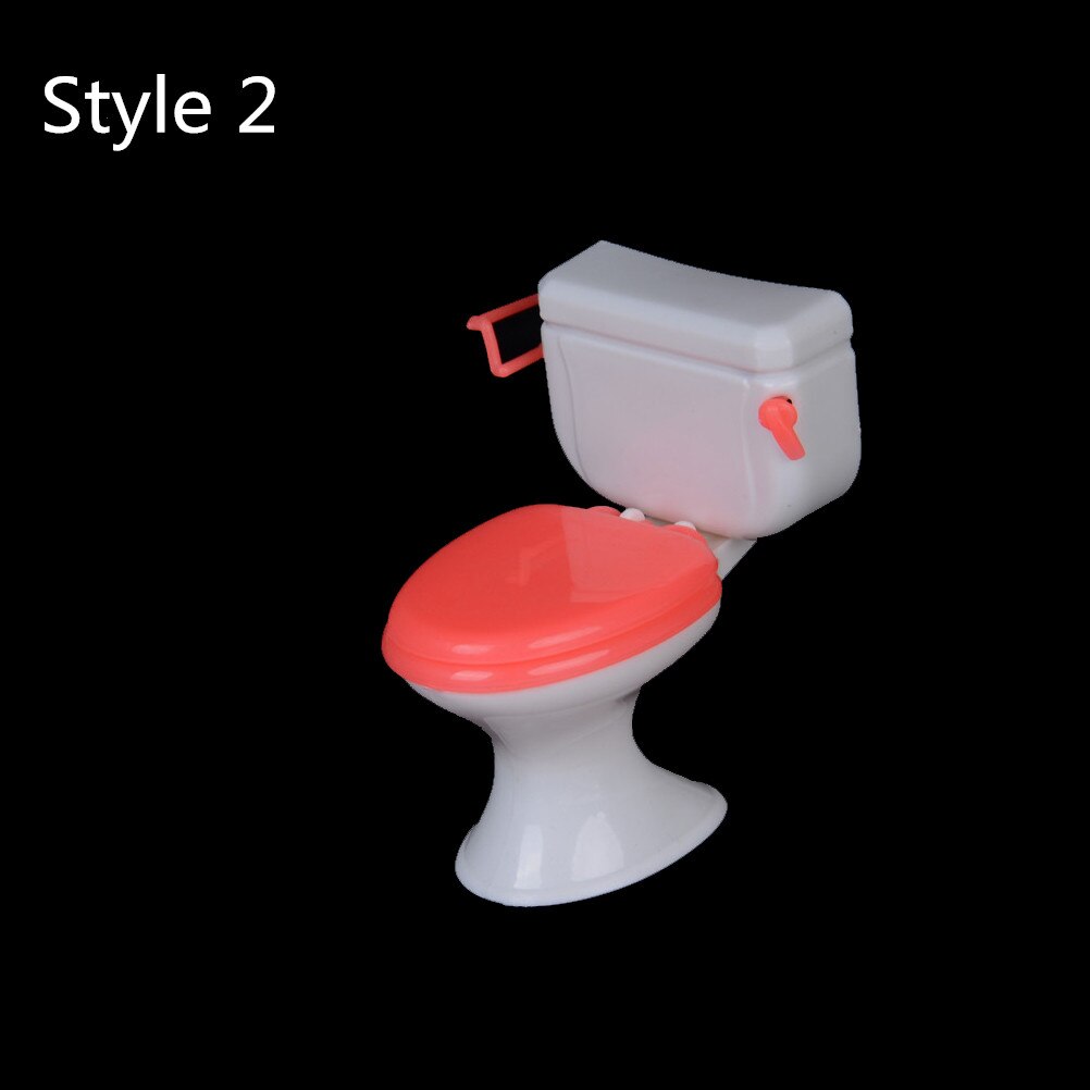 Towel Rack Shower Faucet Tissue Toothbrush Toothpaste Cup Baskets Hair Dryer 1/12 DIY Dollhouse Bathroom Furniture Accessories
