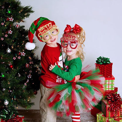 Christmas Decorations 2024 Christmas Glasses Frame Kids Santa Snowman Glasses Christmas Xmas Decor 2024 New Year Noel