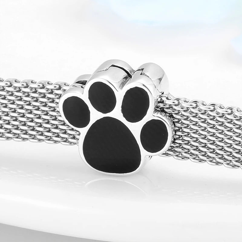 High Quality Clip Beads 925 Sterling Silver Hearts and Round Charms Fit Original Reflexions Bracelet Charms Jewelry Making