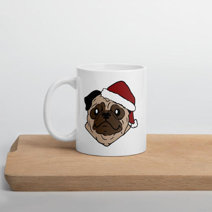 Vinny the Pug Christmas Mug #4