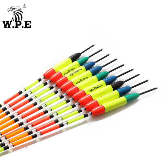 W.P.E Brand Fishing Float 3pcs/Set Barguzinsky Fir Floats Size 4g/5g/6g 27.5cm/28.5cm Fishing Float Bobber Vertical Buoy Tackle