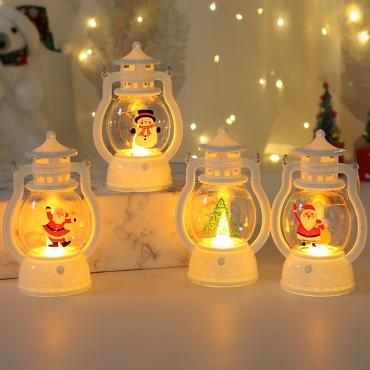 Christmas Portable Small Oil Lamp Led Light Christmas Decorations for Home Christmas Ornament Xmas Navidad Natal New Year 2023