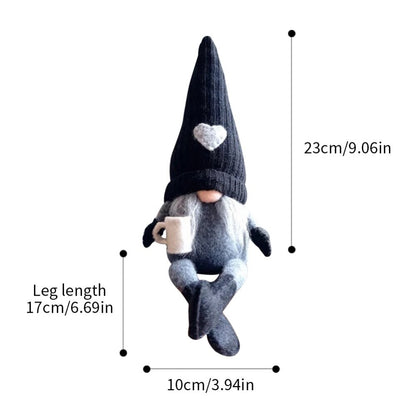 Christmas Gnomes Decoration Swedish Gnome Plush Ornament Tomte Santa Elf Dwarf D