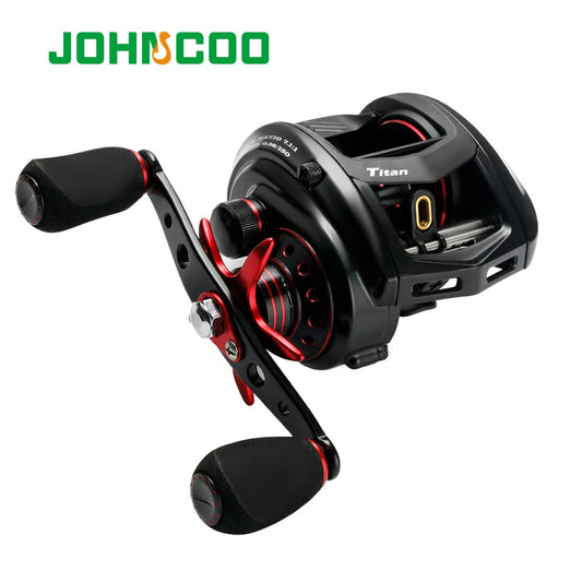 JOHNCOO Fishing Reel MT200 Bait Casting Reel Big Game 13kg Max Drag Jigging Fishing Reel 11+1 BB 7.1:1 Baitcasting Reel