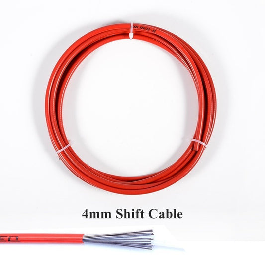 3m Wire for Bicycle Bike Shifters Derailleur Brake Cables Shift Cable Tube 4mm/5mm MTB Road Bike Shifter Brake Cable Line Pipe