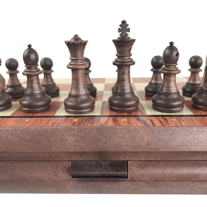 High-Grade Chess Plastic Folded Board International Magnetic Chess Set Exquisite Chess Puzzle Games Board Game Yernea