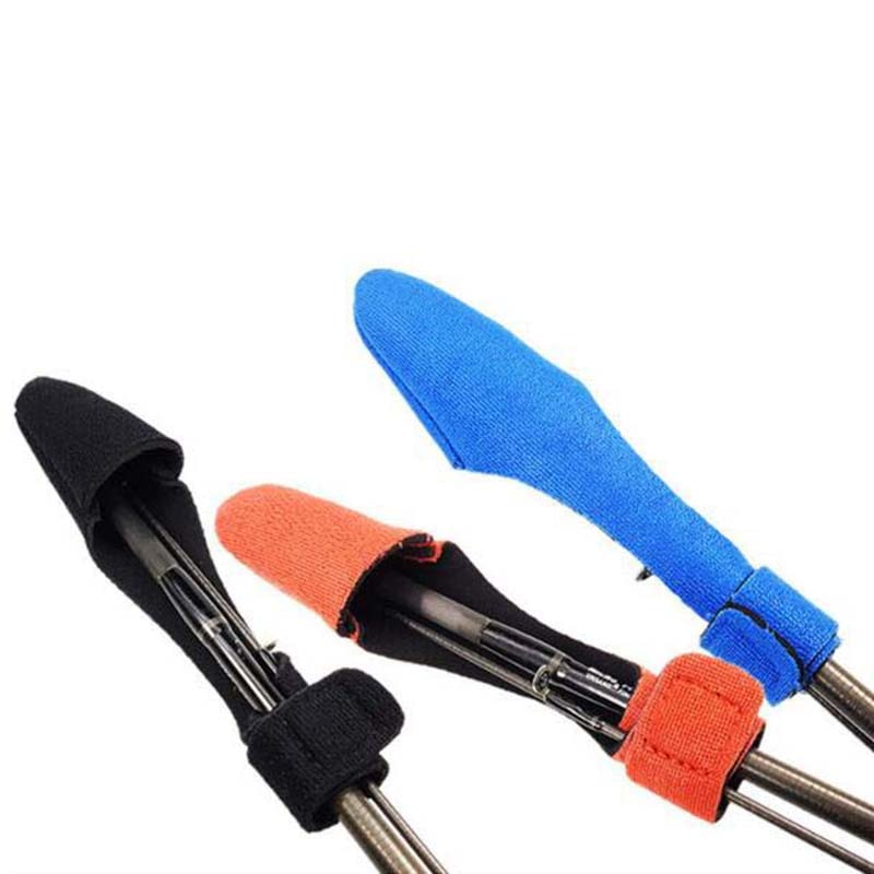 2pcs/Set Fishing Rod Belt Reel Accessories Tackle Pole Glove Clothes Protector+Tie Wrapping Band Strap Rope Combo Platform