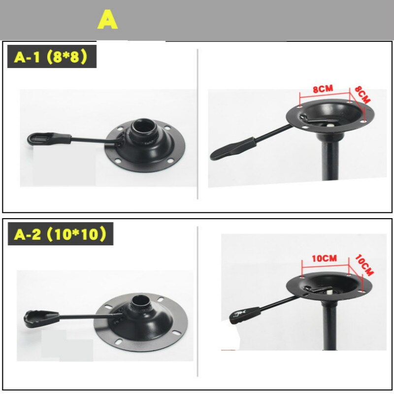 Chair Accessories Thicken Computer Strong Stool Tray Lifted and Reclining Chair Board Support Swivel Chair Chassis