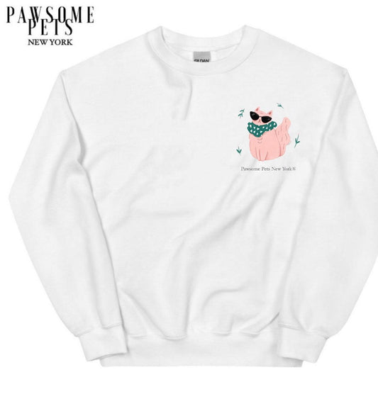 Sweatshirt - Joyful Cat(upper Right)