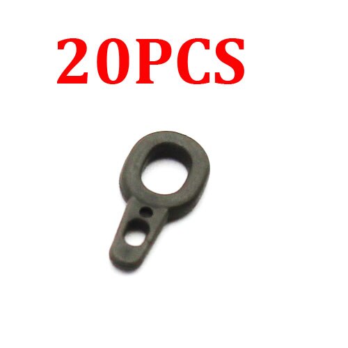 Run Rig Kit Accessories for Carp Fishing Running Rig Ring Rubber Beads for Carp Rigs Hair Rig Tackle
