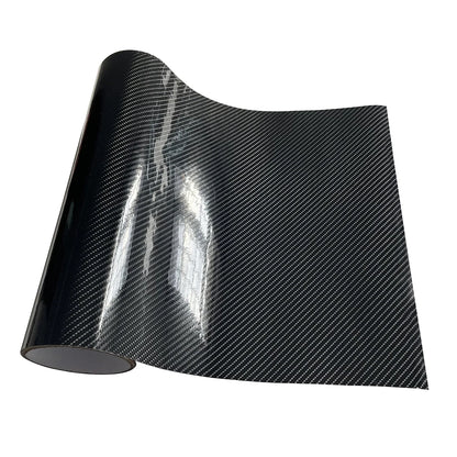 Car Sticker 3d/5d/6d Carbon Fiber Vinyl Wrap Big Texture Super Glossy 5D Carbon Film With Size 50cm*150cm/200cm Waterproof Film