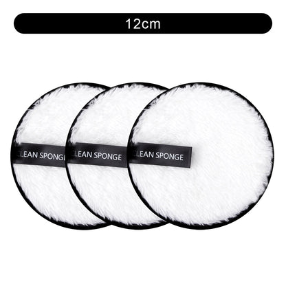 Makeup Remover Puff Reusable Make-Up Pads Washable Cleansing Cotton Microfiber Cloth Pad Skin Care Nail Art Cleaning Wipe Tools