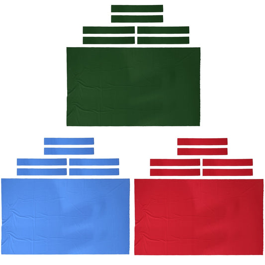 Professional 9 Ft Pool Table Felt + 6 Felt Strips Billiard Snooker Cloth Felt for 9 Foot Table 0.6mm Billiards Accessories