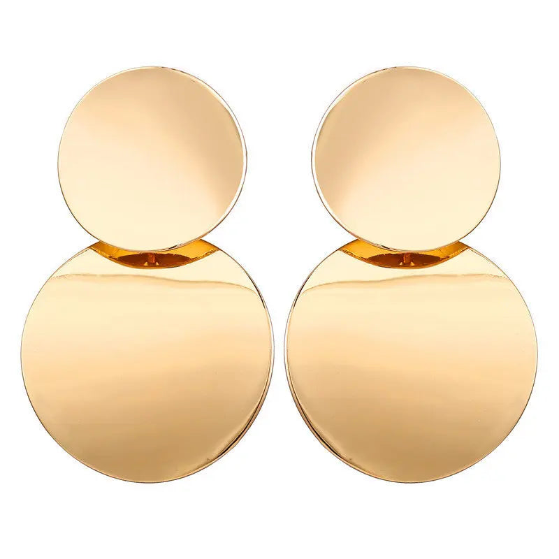 17KM New Vintage Earrings 2022 Geometric Shell Earrings for Women Girl BOHO Resin Drop Earrings Brincos Fashion Tortoise Jewelry