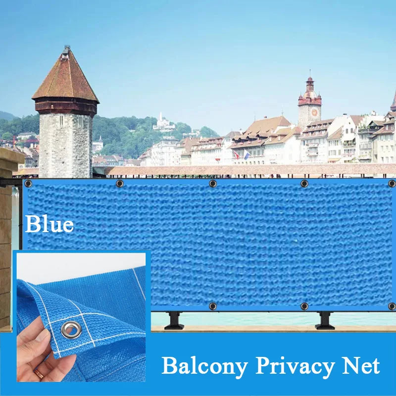 Wide 0.9m 3ft HDPE Anti-Uv Sun Shade Net Garden Plants Cover Shade Sails Enclosure Nets Balcony Terrace Fence Safety Privacy Net