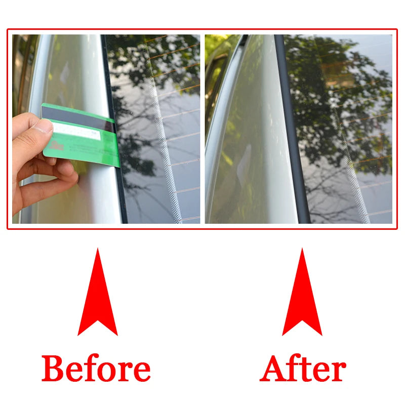 2M Car Roof Protector Noise Insulation Trim Door Weatherstrip Front Rear Windshield Edge Sealing Strips Sticker Car Accessories