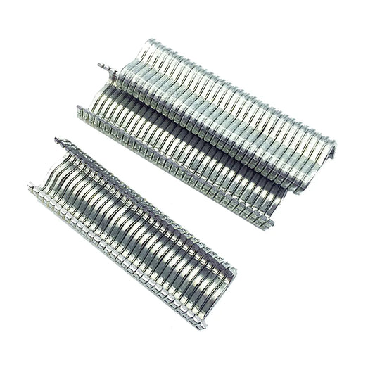 600pcs/Box M Nail Cages Installed Chicken Duck Bird Dog Cage Clamp 2.0 Quail Tied Dove Cage Clamp Rabbit Staples