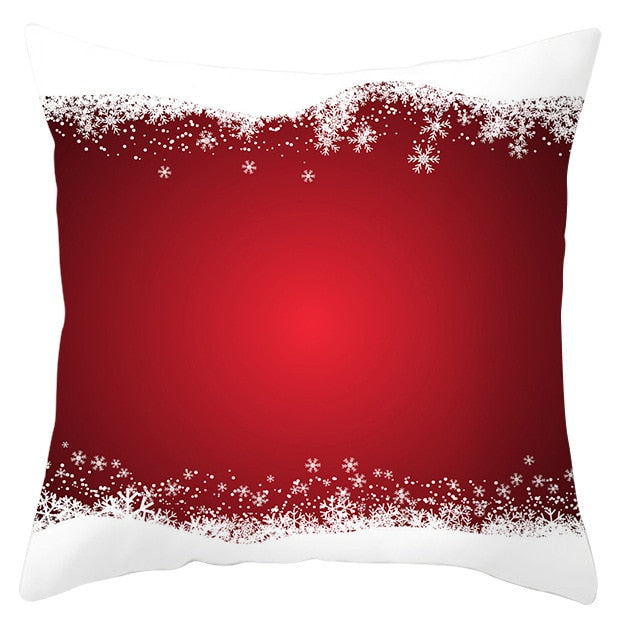 45x45cm Santa Claus Christmas Pillowcase Merry Christmas Decor for Home Christmas Ornament Xmas
