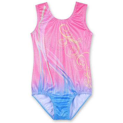 BAOHULU 3-12y Kids Girls Leotards for Gymnastics Sleeveless Novelty Ballet