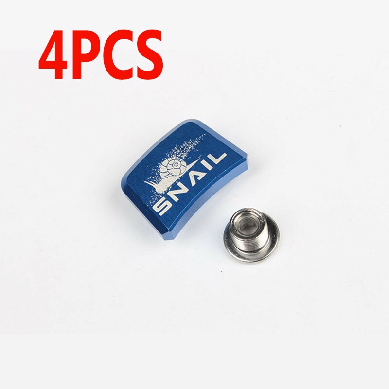 SNAIL MTB Bicycle Chainwheel Screws 7075 Aluminum Alloy Single Chainring Bolts Road Mountain Bike Disc Screws for Crankset