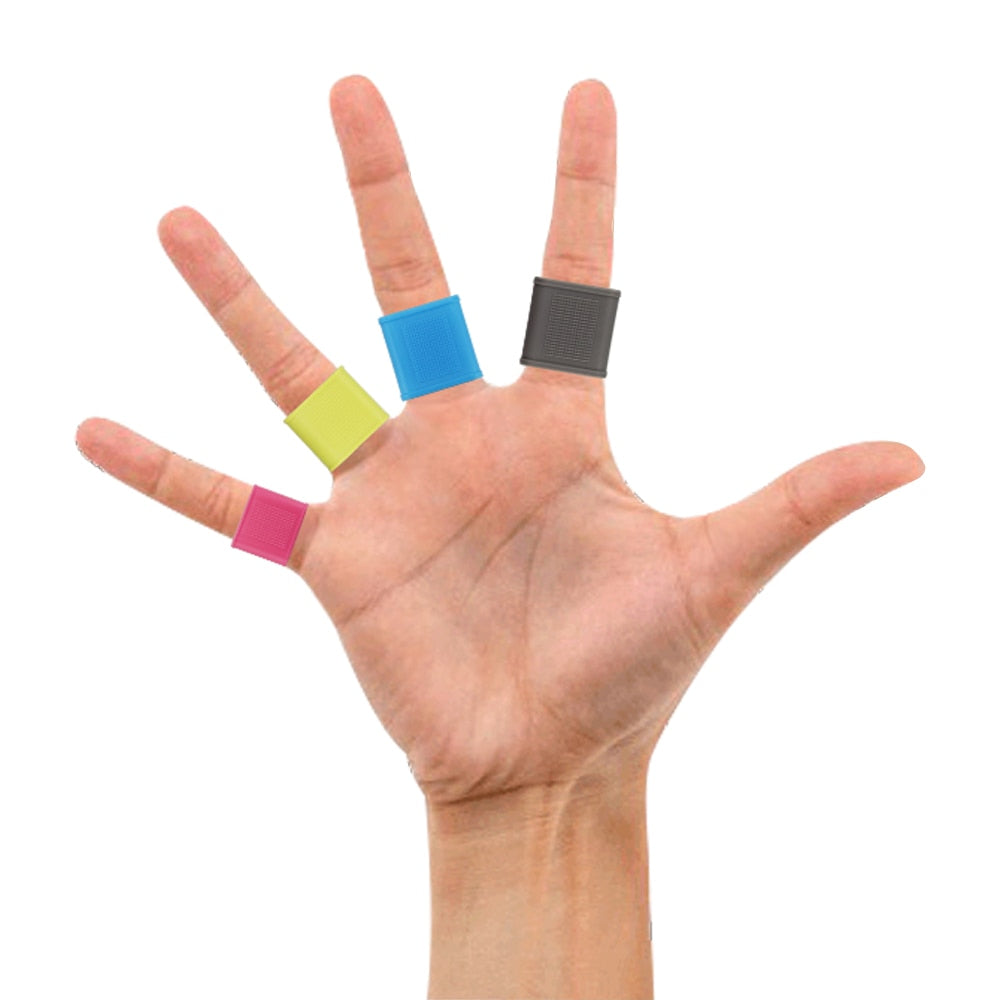 Golf Finger Toe Silicon Support Sleeve Protector Grip 8pcs/Set , Fit for Men Women, Golf Finger Protection Non Slip