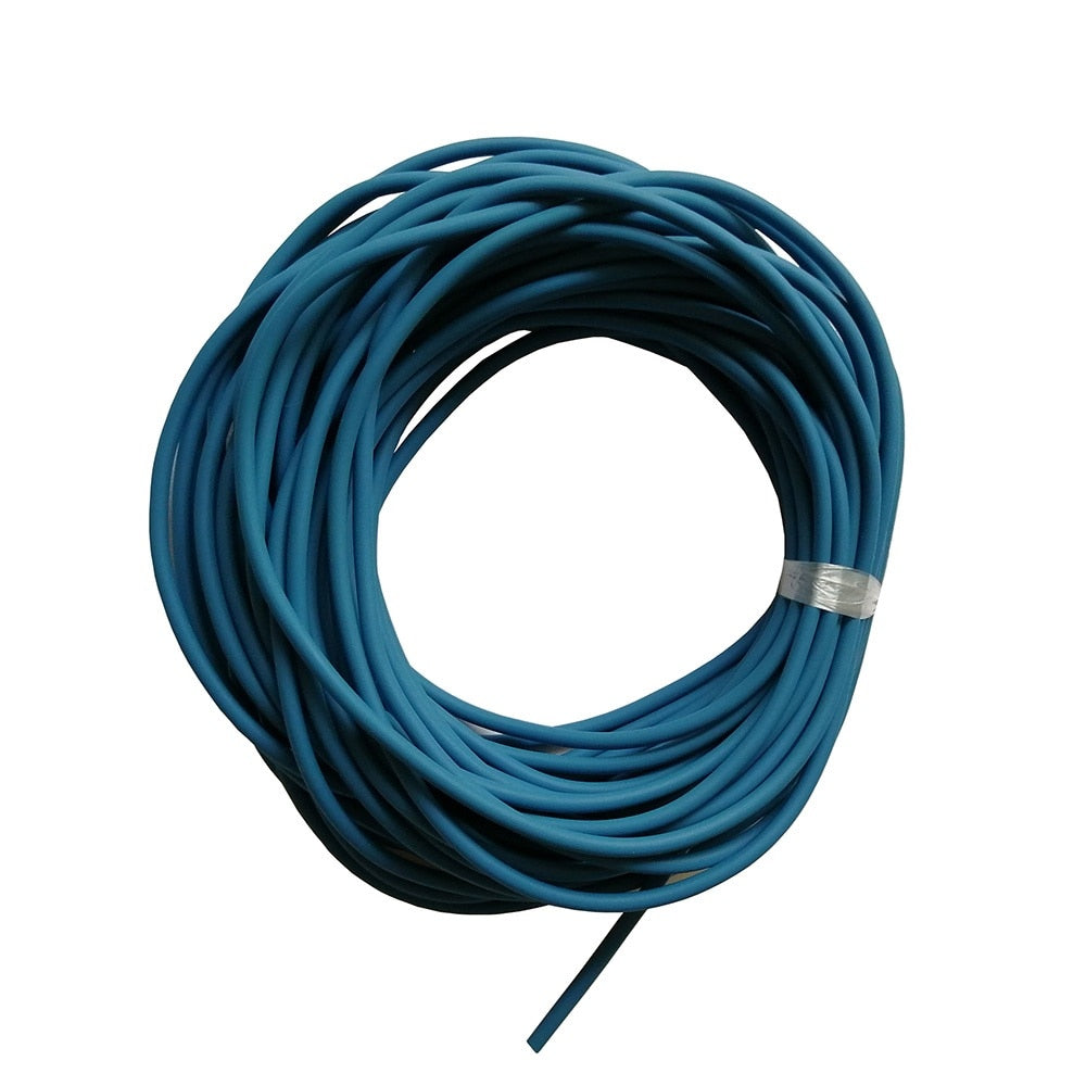 10 Meters Diameter 2mm & 2.5mm & 3mm  & 3.5mm & 5mm Solid Plain Traditional Elastic Rope Tied Reinforcement Group Fishing Line