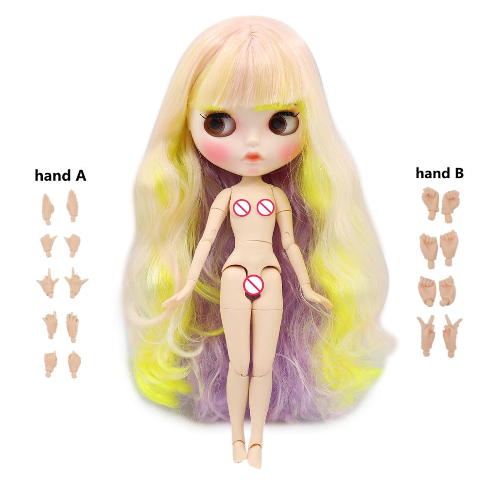 ICY DBS Blyth Doll 1/6 Joint Body DIY BJD Toys Fashion Dolls Girl Special Offer on Sale With Hand Set A&B