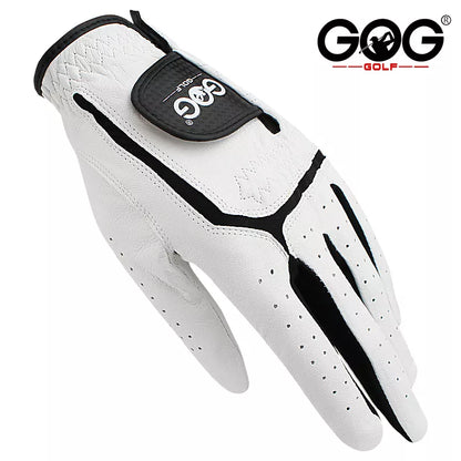 Pack 1 Pcs Golf Gloves Men Cabretta Leather Breathable Left/Right LH/RH Hand Non-Slip Men Golf Glove